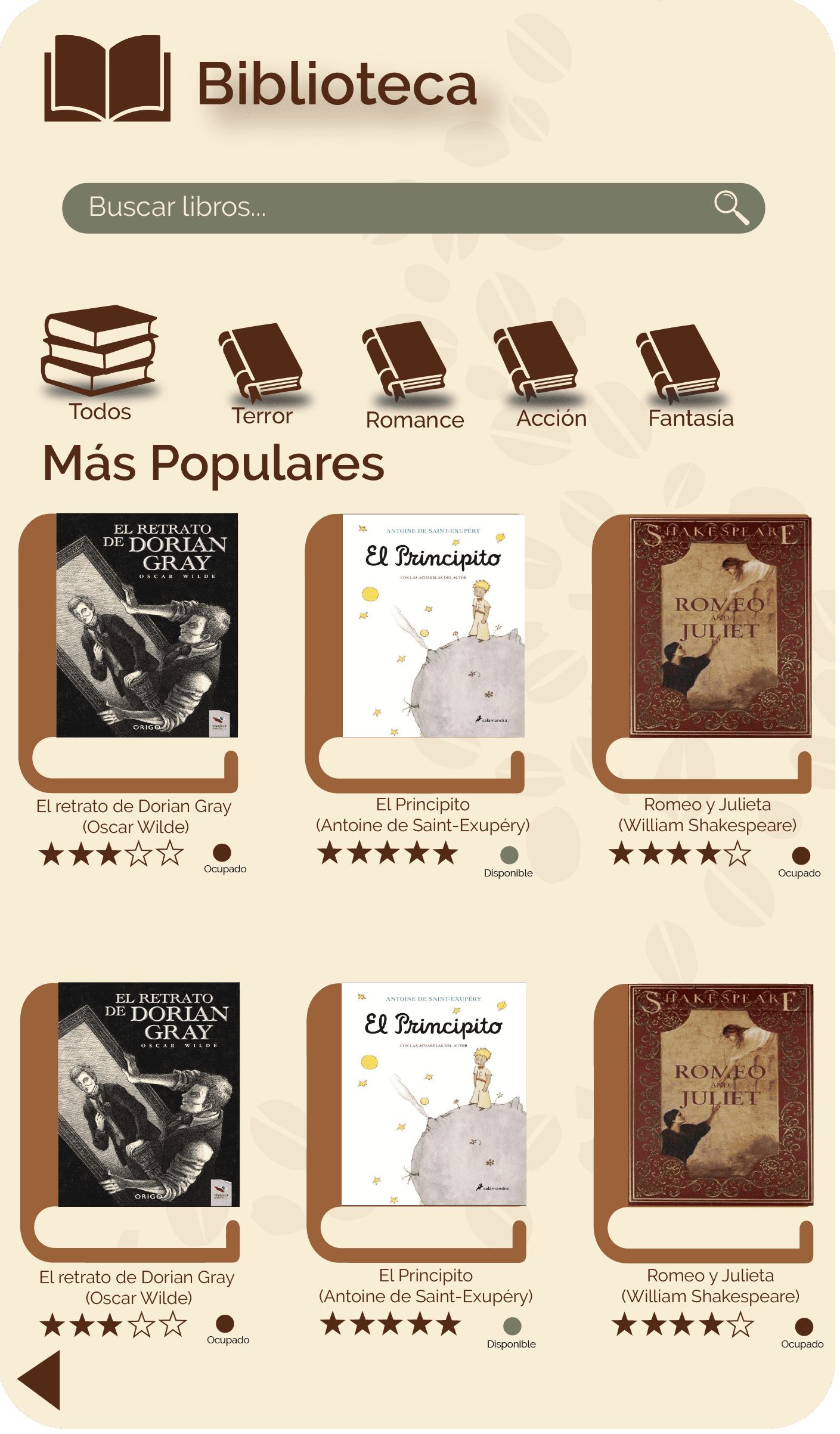 Biblioteca Café Brería